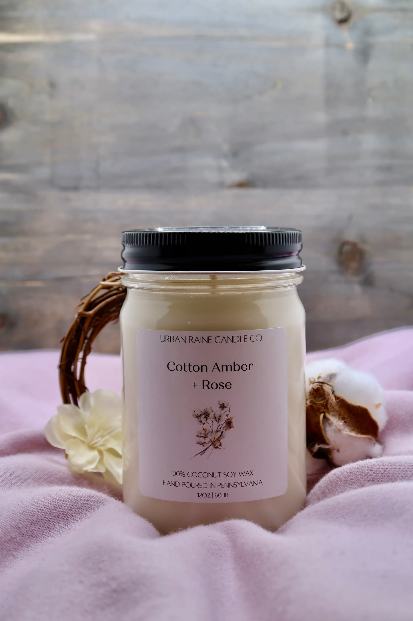 Cotton Amber + Rose